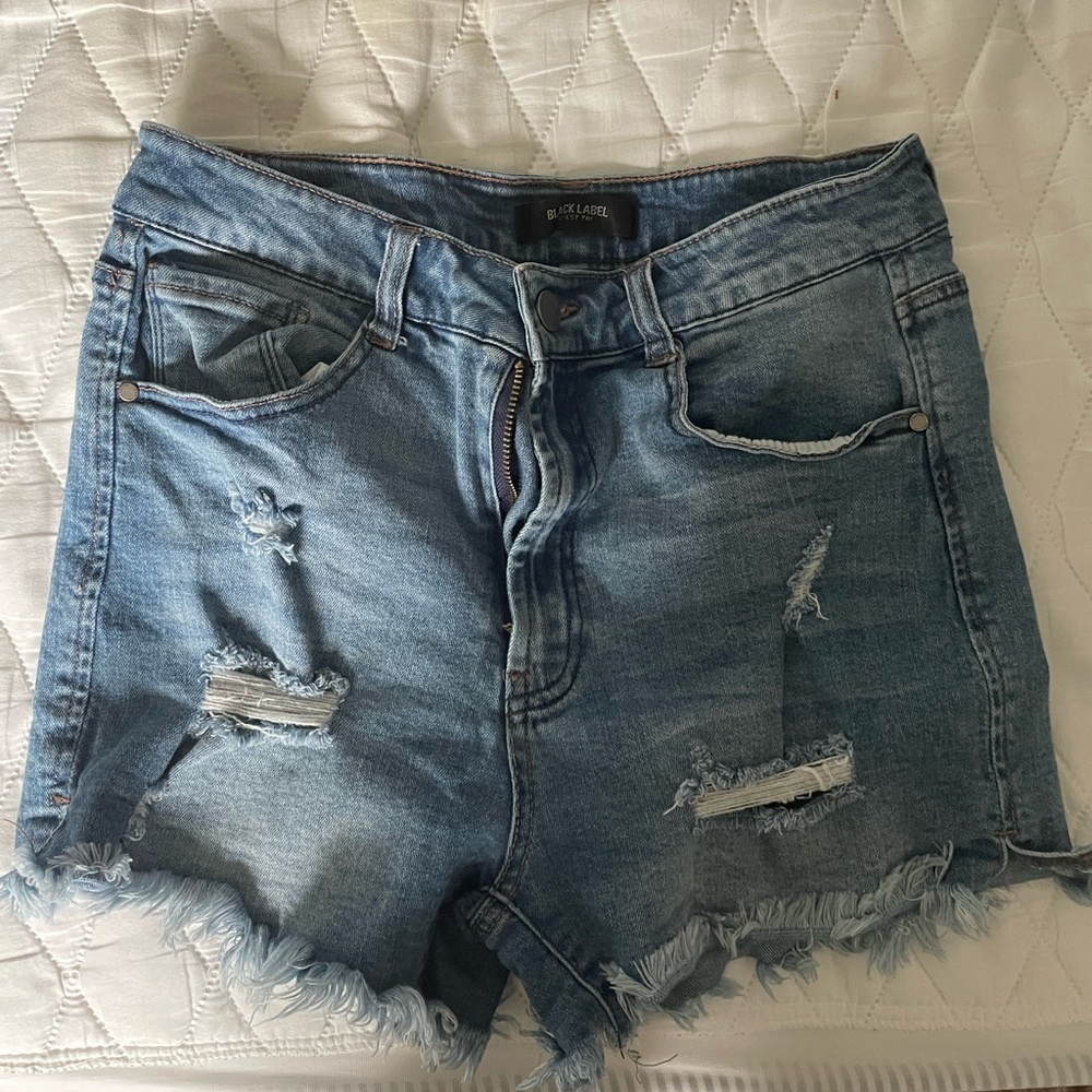 Black Label Jean Shorts